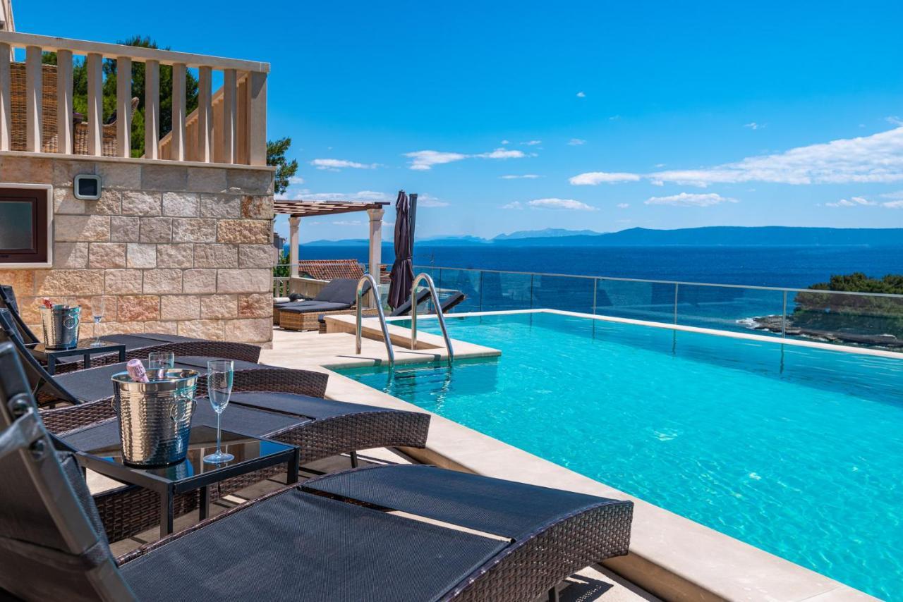 Villa Kadena - Luxury Seaside Villa With Private Heated Pool Selca (Brac) Exterior foto