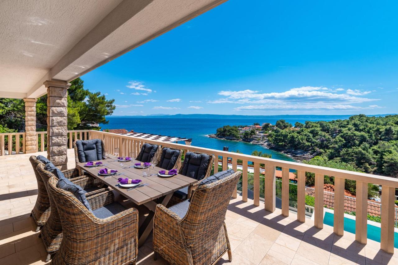 Villa Kadena - Luxury Seaside Villa With Private Heated Pool Selca (Brac) Exterior foto