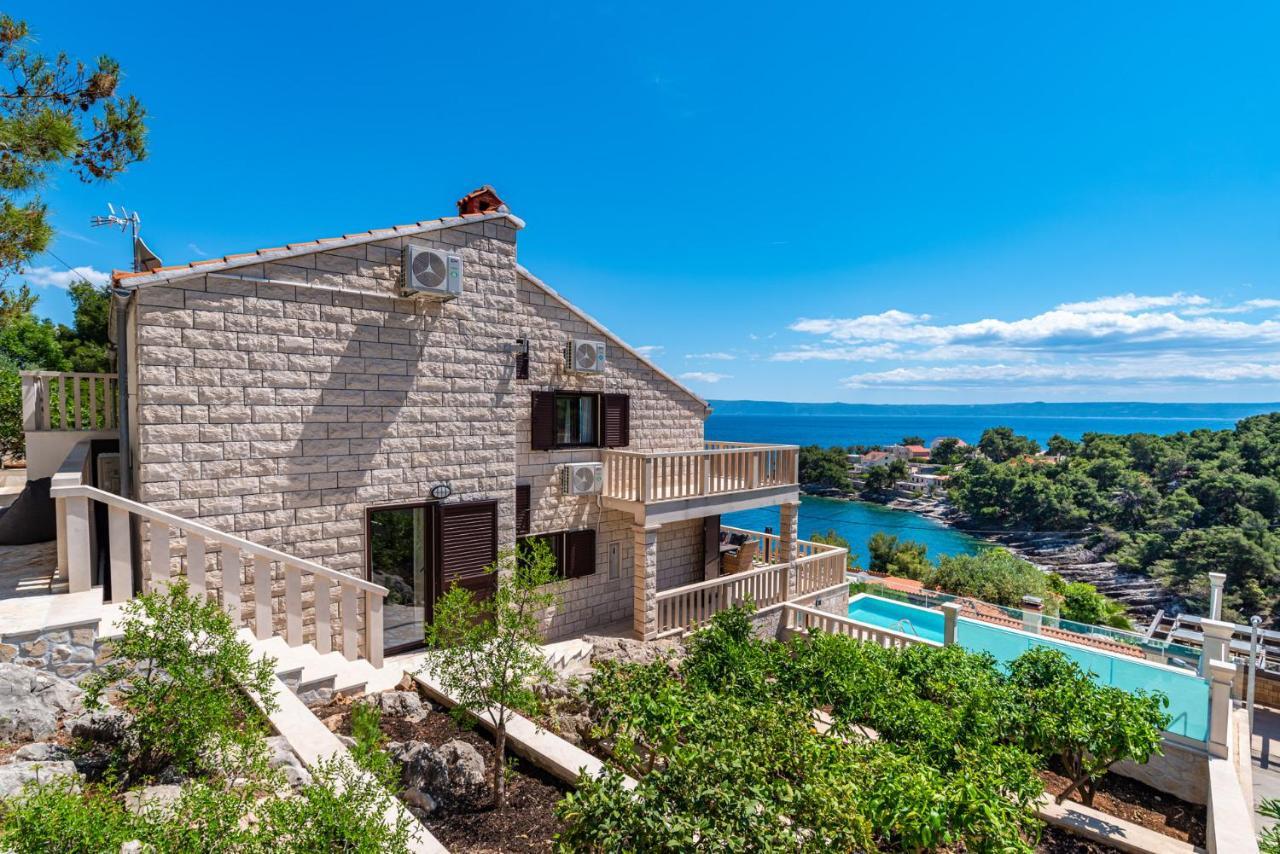 Villa Kadena - Luxury Seaside Villa With Private Heated Pool Selca (Brac) Exterior foto