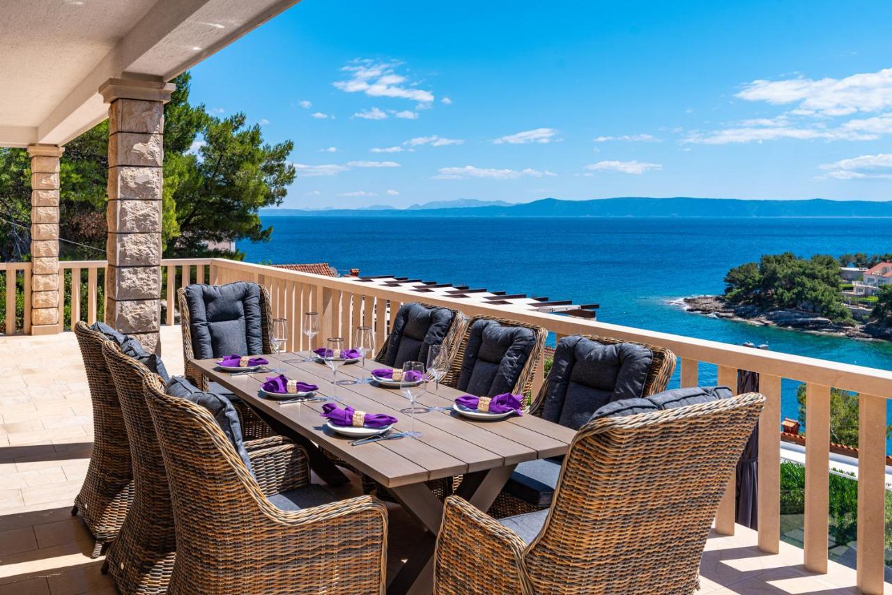 Villa Kadena - Luxury Seaside Villa With Private Heated Pool Selca (Brac) Exterior foto