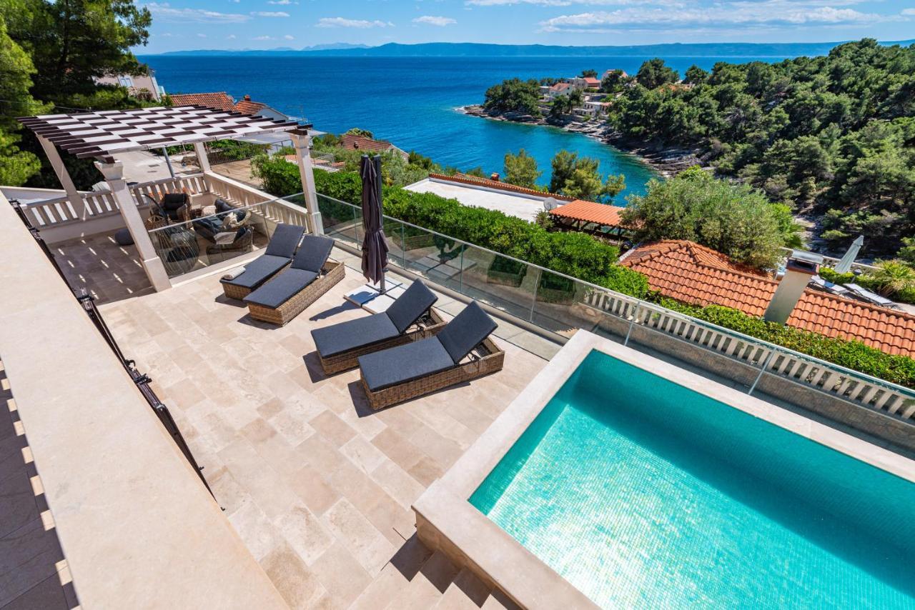 Villa Kadena - Luxury Seaside Villa With Private Heated Pool Selca (Brac) Exterior foto