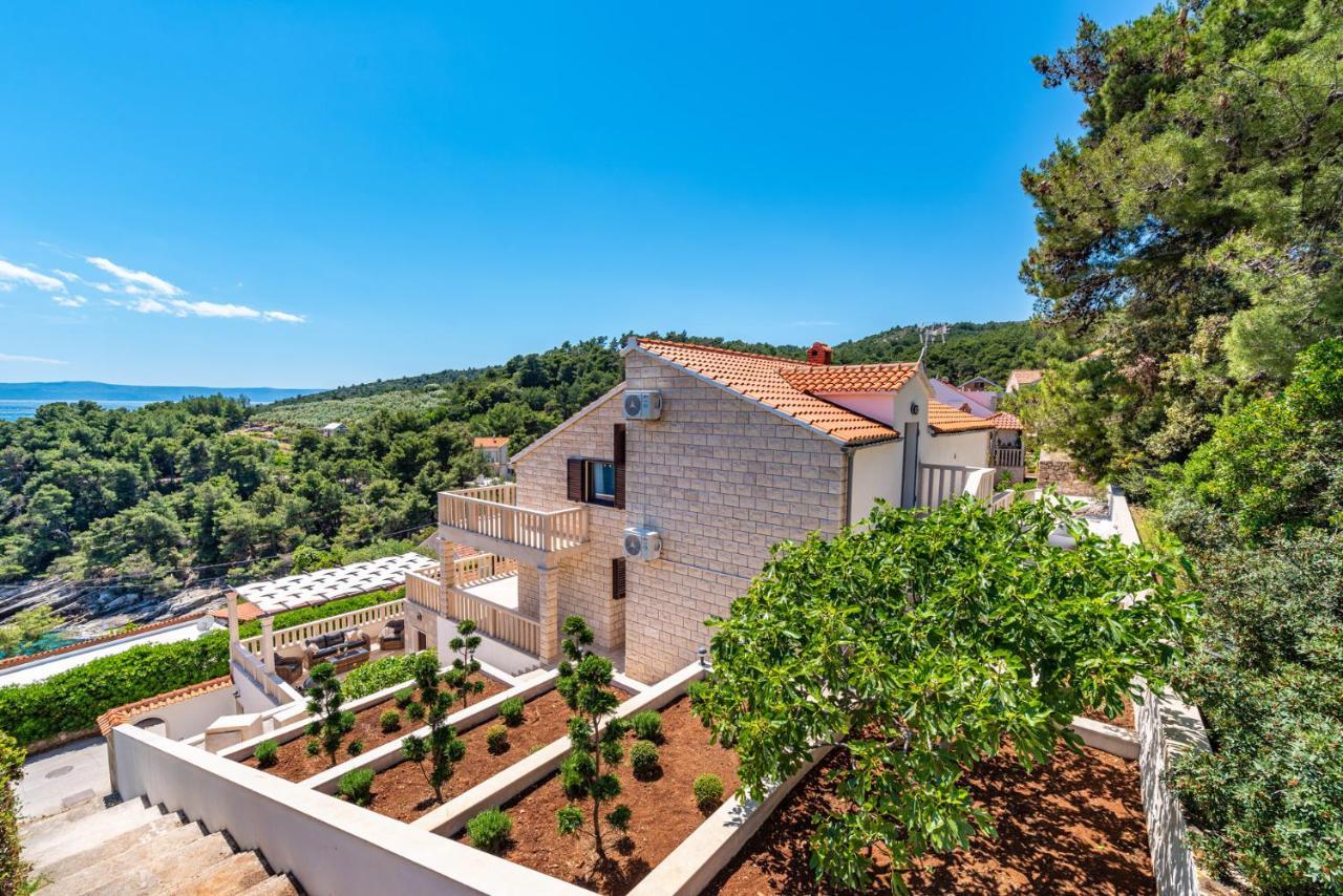 Villa Kadena - Luxury Seaside Villa With Private Heated Pool Selca (Brac) Exterior foto
