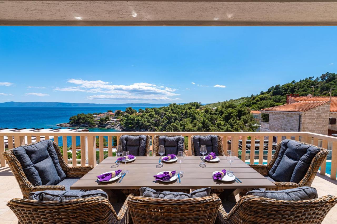 Villa Kadena - Luxury Seaside Villa With Private Heated Pool Selca (Brac) Exterior foto